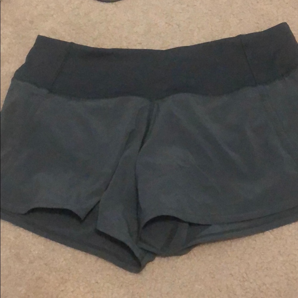 SOLD Never worn Green Lululemon shorts